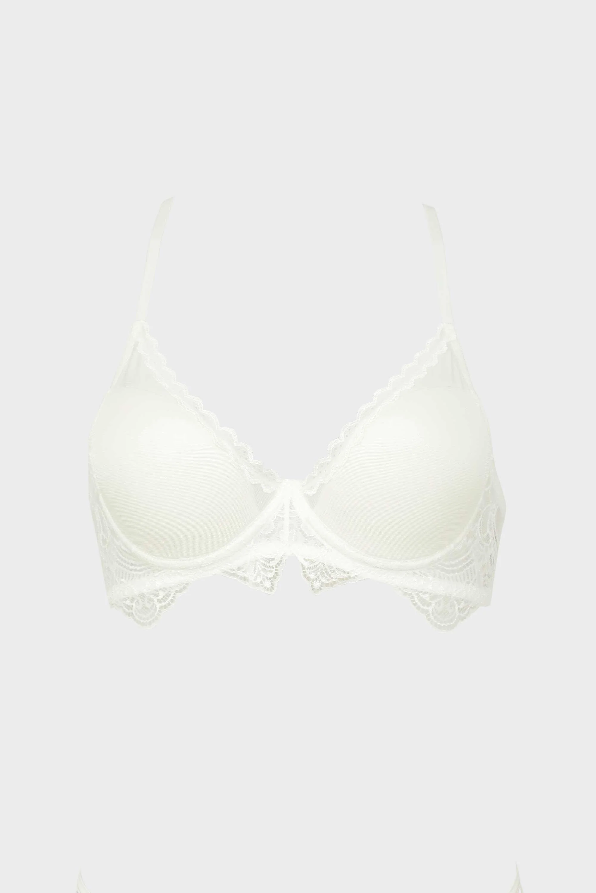 BRASIER ELLIPSE CON COPA LISA EN ESCOTE PROFUNDO BOREAL CRUDO - Image 4