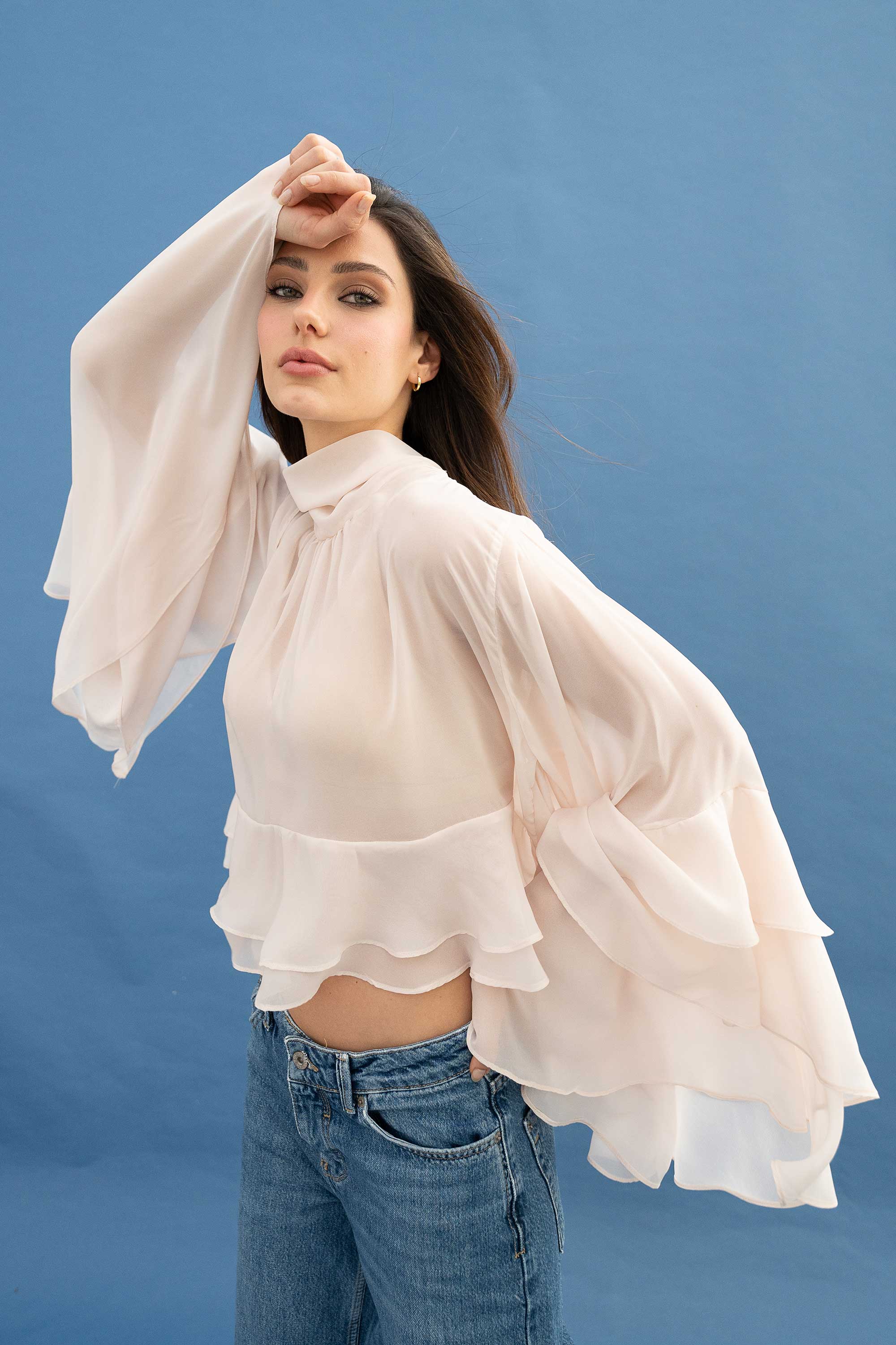 CAMISA FLUIDA ELLIPSE TRANSFORMACIÓN PERLA - Image 3