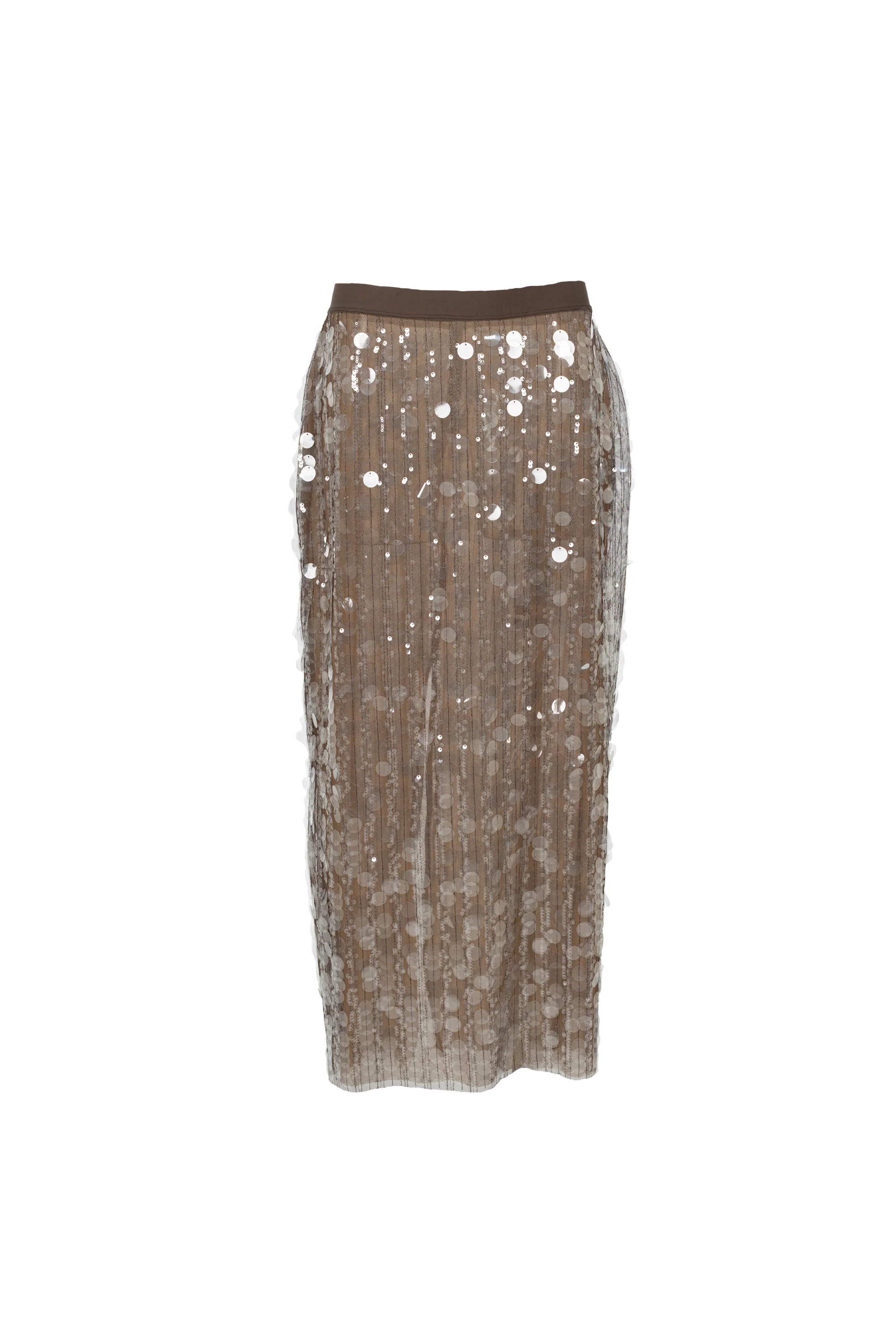FALDA LENTEJUELAS ELLIPSE BY SARA RESTREPO CAFÉ - Image 4